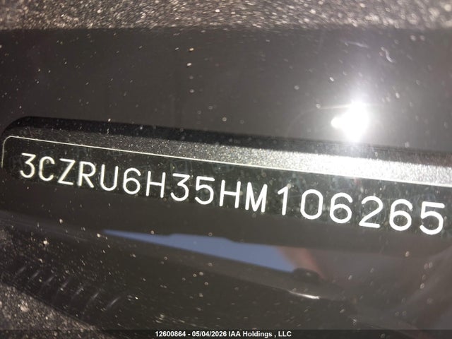 3CZRU6H35HM106265 Honda HR-V LX