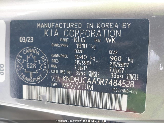 KNDEUCAA5R7484528 KIA SELTOS S