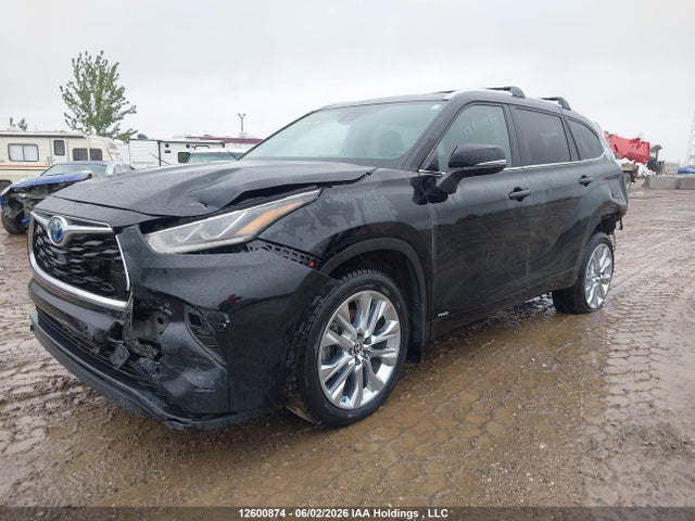 12600874 :رقم المزاد ، 5TDXBRCH5RS629276 vin ، 2024 Toyota Highlander Hybrid Limited/hybrid Platinum مزاد بيع