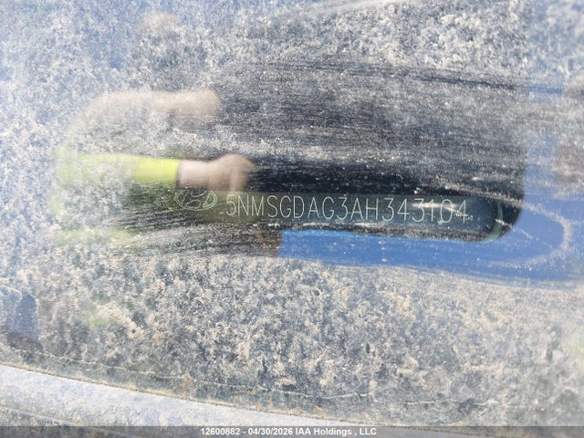 Продаж на аукціоні авто 2010 Hyundai Santa Fe Gl 3.5, vin: 5NMSGDAG3AH343104, номер лоту: 12600882