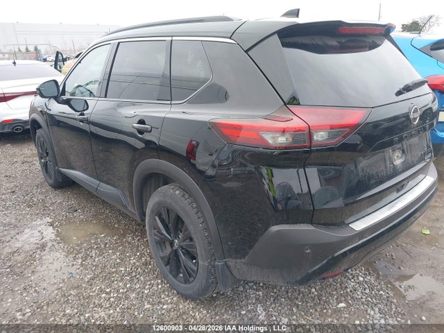 JN8BT3BB7PW205066 Nissan Rogue Sv Midnight Edition/sv Moonroof
