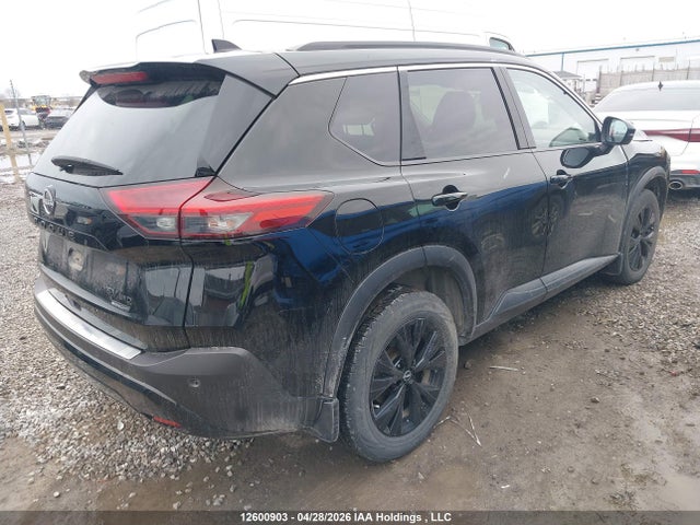 JN8BT3BB7PW205066 Nissan Rogue Sv Midnight Edition/sv Moonroof