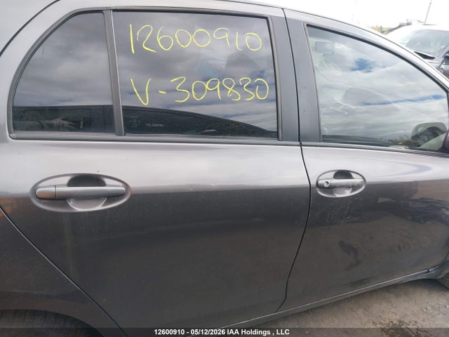 12600910 :رقم المزاد ، JTDKT4K32A5309830 vin ، 2010 Toyota Yaris مزاد بيع
