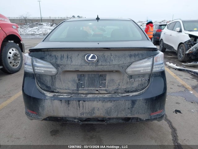 2011 Lexus Hs 250h Premium Luxury მანქანა იყიდება აუქციონზე, vin: JTHBB1BA2B2043694, აუქციონის ნომერი: 12567082