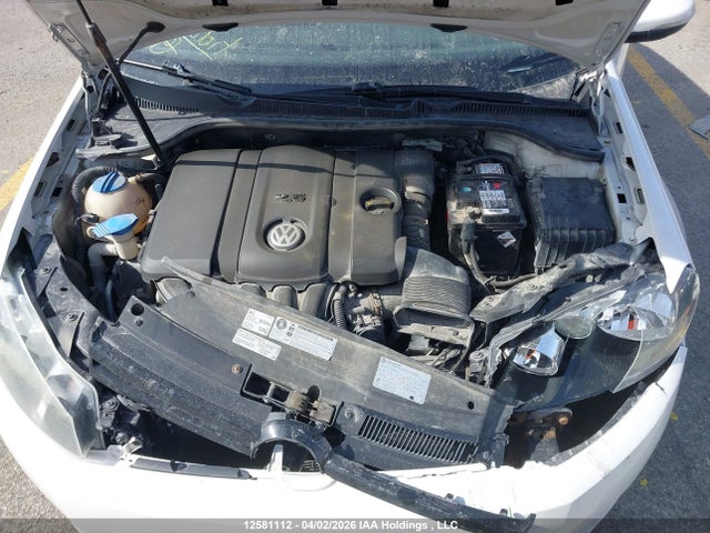 12581112 :رقم المزاد ، WVWDA7AJ6DW010193 vin ، 2013 Volkswagen Golf 2.5l Comfortline/2.5l Highline/2.5l Trendline/wolfsburg Edition 2.5l مزاد بيع