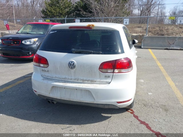 12581112 :رقم المزاد ، WVWDA7AJ6DW010193 vin ، 2013 Volkswagen Golf 2.5l Comfortline/2.5l Highline/2.5l Trendline/wolfsburg Edition 2.5l مزاد بيع