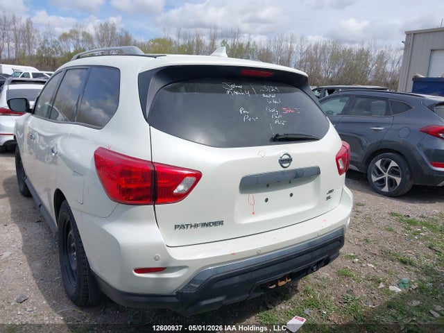 2019 Nissan Pathfinder მანქანა იყიდება აუქციონზე, vin: 5N1DR2MM7KC595331, აუქციონის ნომერი: 12600937