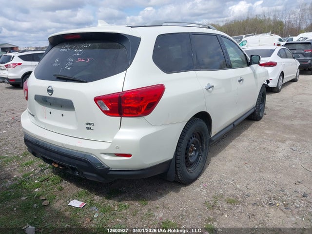 2019 Nissan Pathfinder მანქანა იყიდება აუქციონზე, vin: 5N1DR2MM7KC595331, აუქციონის ნომერი: 12600937
