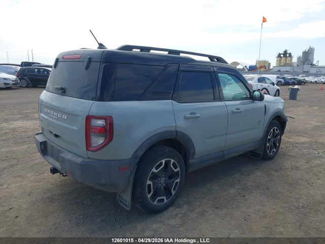 Продаж на аукціоні авто 2022 Ford Bronco Sport Outer Banks, vin: 3FMCR9C61NRE14026, номер лоту: 12601015