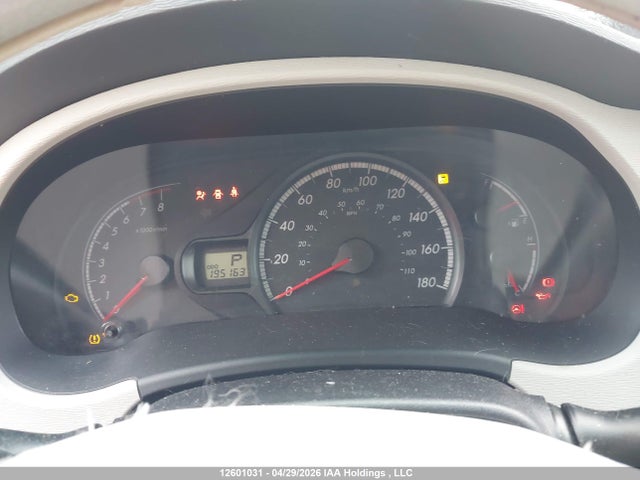 2011 Toyota Sienna მანქანა იყიდება აუქციონზე, vin: 5TDZK3DC4BS023238, აუქციონის ნომერი: 12601031