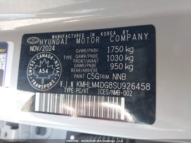 Продаж на аукціоні авто 2025 Hyundai Elantra Sel Sport, vin: KMHLM4DG8SU926458, номер лоту: 12601042
