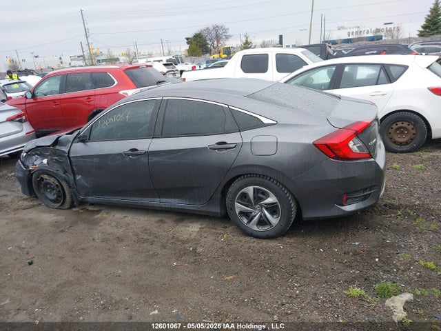 2019 Honda Civic Lx მანქანა იყიდება აუქციონზე, vin: 2HGFC2F54KH027198, აუქციონის ნომერი: 12601067