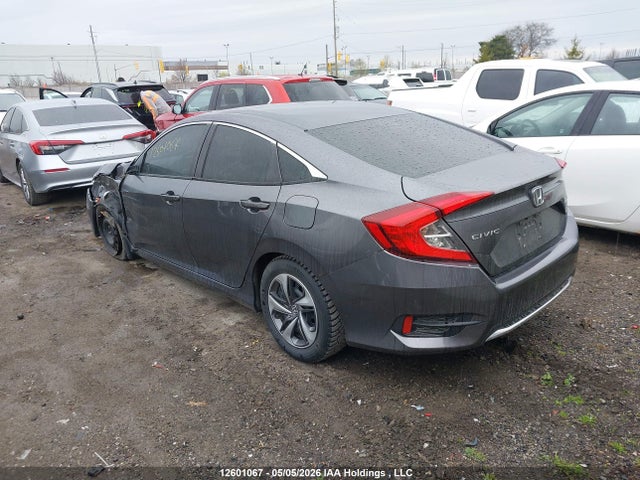 2019 Honda Civic Lx მანქანა იყიდება აუქციონზე, vin: 2HGFC2F54KH027198, აუქციონის ნომერი: 12601067