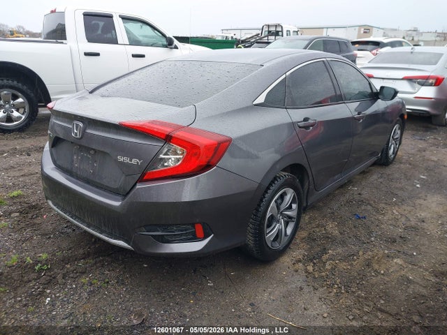 2019 Honda Civic Lx მანქანა იყიდება აუქციონზე, vin: 2HGFC2F54KH027198, აუქციონის ნომერი: 12601067