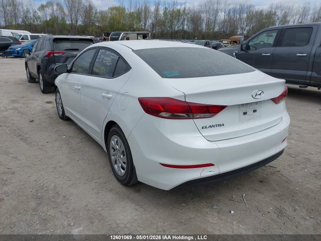 2017 Hyundai Elantra Le მანქანა იყიდება აუქციონზე, vin: 5NPD74LF7HH158502, აუქციონის ნომერი: 12601069