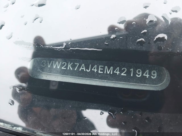 Продаж на аукціоні авто 2014 Volkswagen Jetta Sedan, vin: 3VW2K7AJ4EM421949, номер лоту: 12601101