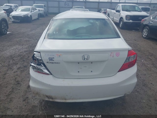12601140 :رقم المزاد ، 2HGFB2F46CH041339 vin ، 2012 Honda Civic Lx مزاد بيع
