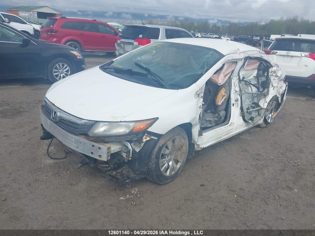 12601140 :رقم المزاد ، 2HGFB2F46CH041339 vin ، 2012 Honda Civic Lx مزاد بيع