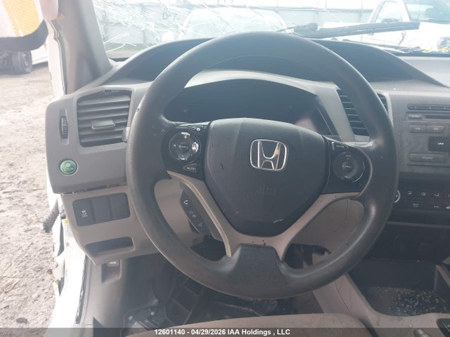 12601140 :رقم المزاد ، 2HGFB2F46CH041339 vin ، 2012 Honda Civic Lx مزاد بيع