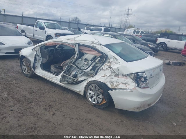 12601140 :رقم المزاد ، 2HGFB2F46CH041339 vin ، 2012 Honda Civic Lx مزاد بيع