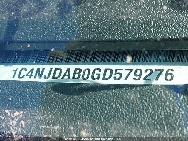 1C4NJDAB0GD579276 Jeep Compass Sport/north