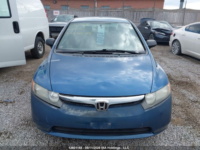 12601158 :رقم المزاد ، 2HGFA16248H016099 vin ، 2008 Honda Civic Dx مزاد بيع