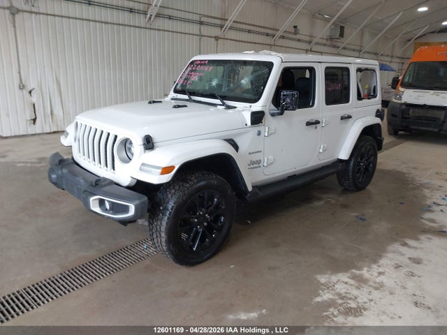 Продаж на аукціоні авто 2021 Jeep Wrangler Unlimited Sahara 4xe, vin: 1C4JJXP60MW858320, номер лоту: 12601169