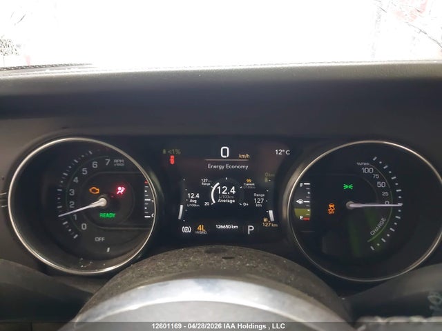 Продаж на аукціоні авто 2021 Jeep Wrangler Unlimited Sahara 4xe, vin: 1C4JJXP60MW858320, номер лоту: 12601169