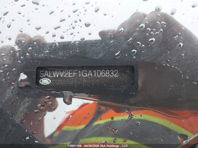 SALWV2EF1GA106832 Land Rover Range Rover Sport V8 Supercharged