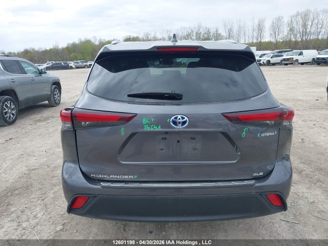 12601198 :رقم المزاد ، 5TDKBRCH7RS637261 vin ، 2024 Toyota Highlander Hybrid Hybrid مزاد بيع