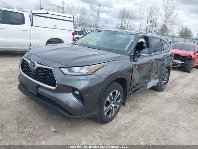 12601198 :رقم المزاد ، 5TDKBRCH7RS637261 vin ، 2024 Toyota Highlander Hybrid Hybrid مزاد بيع