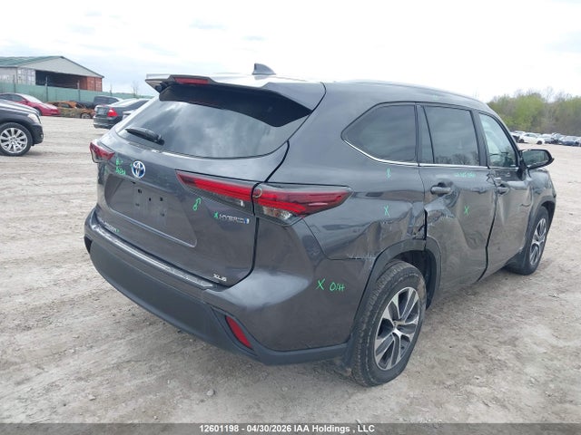 12601198 :رقم المزاد ، 5TDKBRCH7RS637261 vin ، 2024 Toyota Highlander Hybrid Hybrid مزاد بيع