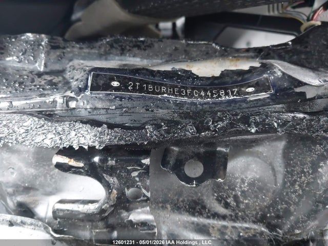 2015 Toyota Corolla L/le/le Pls/prm/s/s Pls მანქანა იყიდება აუქციონზე, vin: 2T1BURHE3FC445817, აუქციონის ნომერი: 12601231