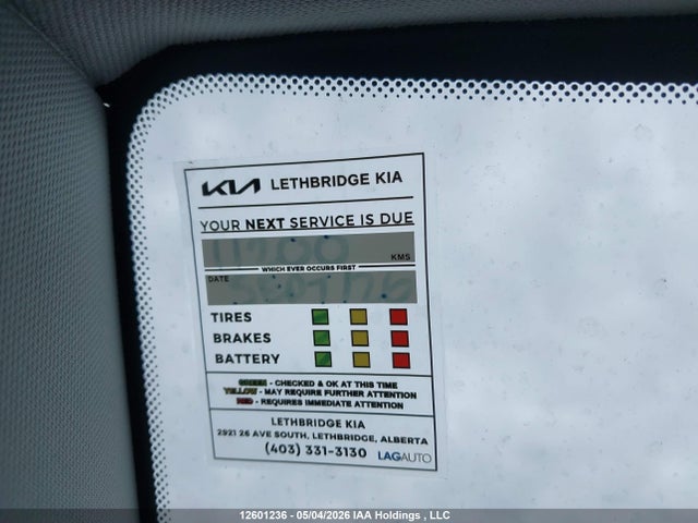 Aukcja sprzedaży 2026 Kia Seltos Ex/ex Premium, vin: KNDERCAA2T7887584, numer aukcji: 12601236