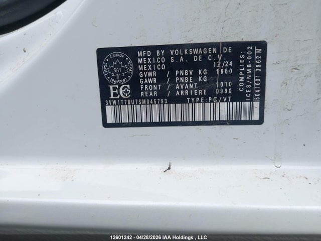 3VW1T7BU7SM045793 Volkswagen Jetta Gli Autobahn