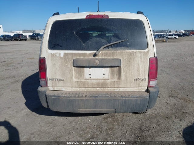 12601267 :رقم المزاد ، 1D8GU28KX7W653626 vin ، 2007 Dodge Nitro Sxt مزاد بيع