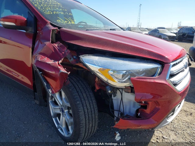 Продажа на аукционе авто 2017 Ford Escape Titanium, vin: 1FMCU9J97HUD00962, номер лота: 12601268