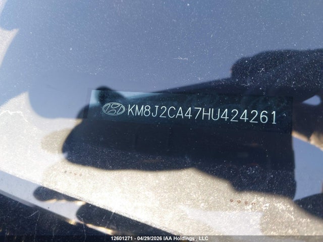 Aukcja sprzedaży 2017 Hyundai Tucson Se, vin: KM8J2CA47HU424261, numer aukcji: 12601271