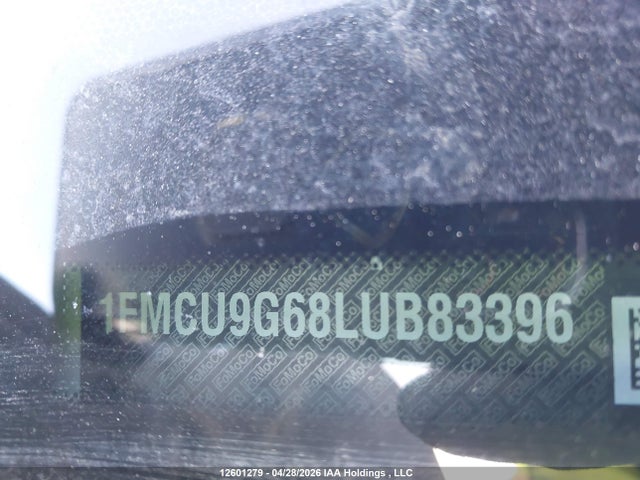 1FMCU9G68LUB83396 Ford ESCAPE SE