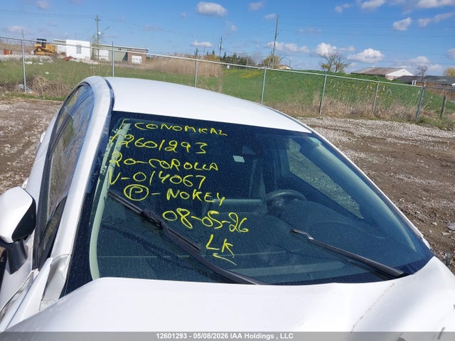 12601293 :رقم المزاد ، 5YFBPRBE7LP014067 vin ، 2020 Toyota Corolla مزاد بيع