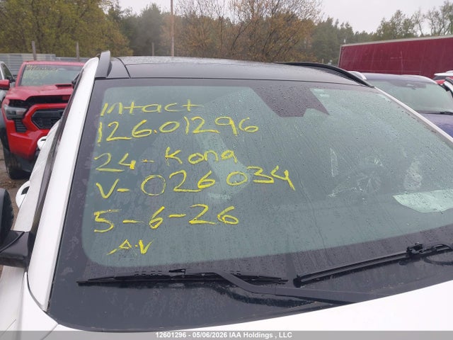 2024 Hyundai Kona მანქანა იყიდება აუქციონზე, vin: KM8HECA32RU026034, აუქციონის ნომერი: 12601296