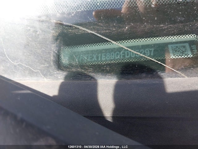 12601310 :رقم المزاد ، 1FTEX1E89GFD05297 vin ، 2016 Ford F-150 Xl مزاد بيع