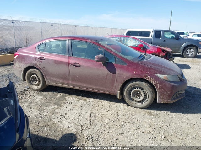 Aukcja sprzedaży 2013 Honda Civic Lx, vin: 2HGFB2F44DH016456, numer aukcji: 12601311