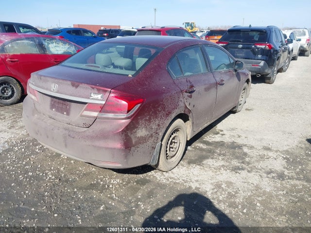 Aukcja sprzedaży 2013 Honda Civic Lx, vin: 2HGFB2F44DH016456, numer aukcji: 12601311