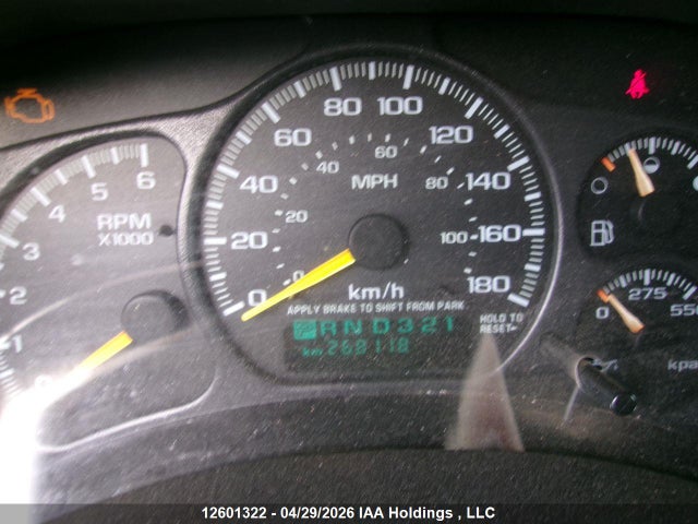 Продаж на аукціоні авто 2000 Chevrolet Silverado 1500 Ls/lt, vin: 2GCEC19T4Y1156140, номер лоту: 12601322