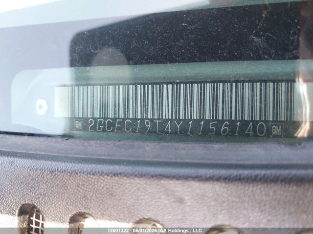 Продаж на аукціоні авто 2000 Chevrolet Silverado 1500 Ls/lt, vin: 2GCEC19T4Y1156140, номер лоту: 12601322