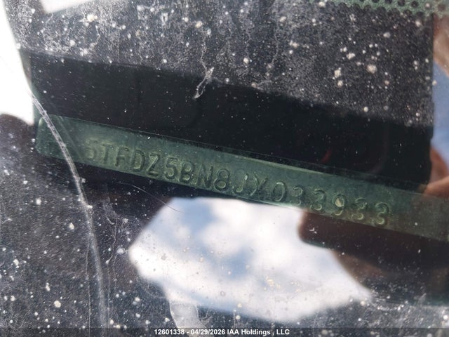 5TFDZ5BN8JX033933 Toyota Tacoma Dbl Cab/sr5/trd Sport/or