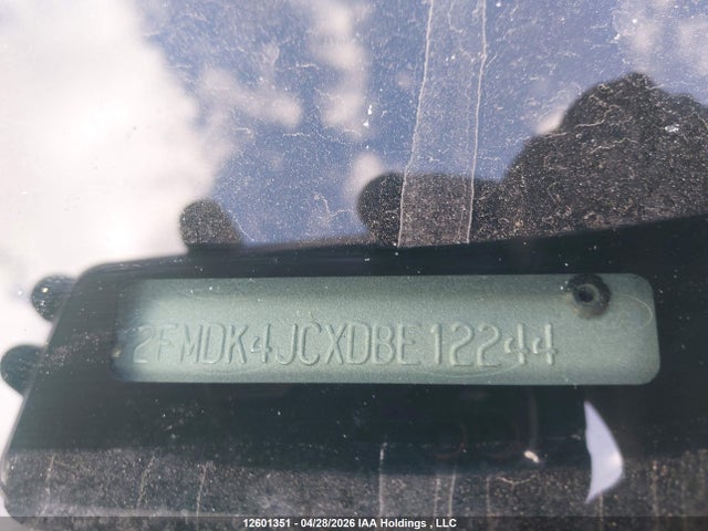 12601351 :رقم المزاد ، 2FMDK4JCXDBE12244 vin ، 2013 Ford Edge Sel مزاد بيع