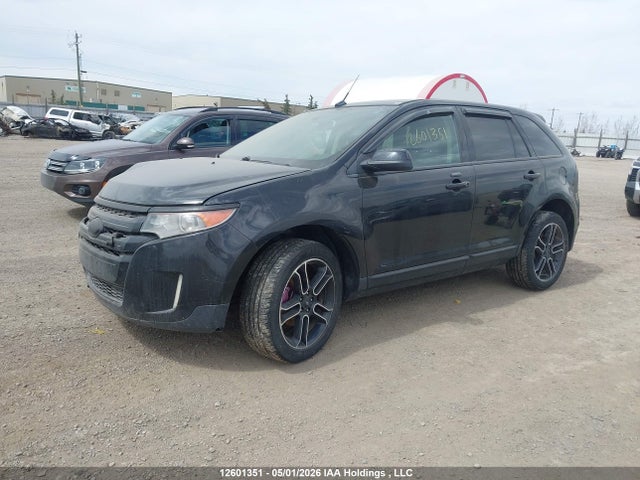 12601351 :رقم المزاد ، 2FMDK4JCXDBE12244 vin ، 2013 Ford Edge Sel مزاد بيع