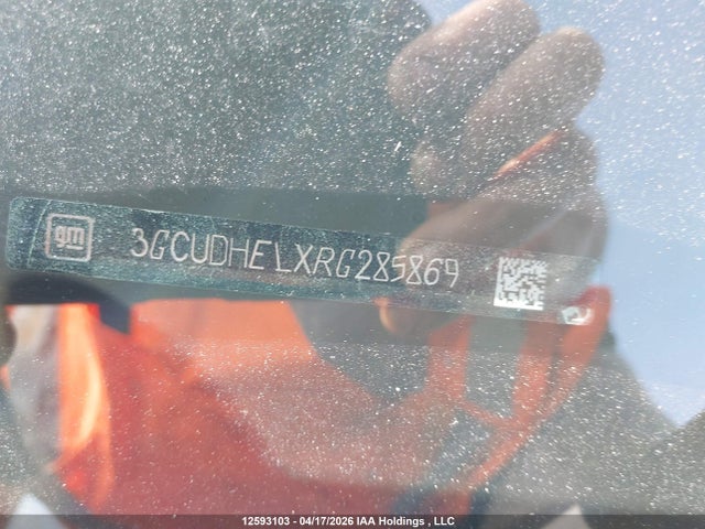 3GCUDHELXRG285869 Chevrolet Silverado 1500 Zr2